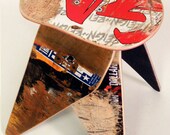 No.394 - Recycled skateboard stool