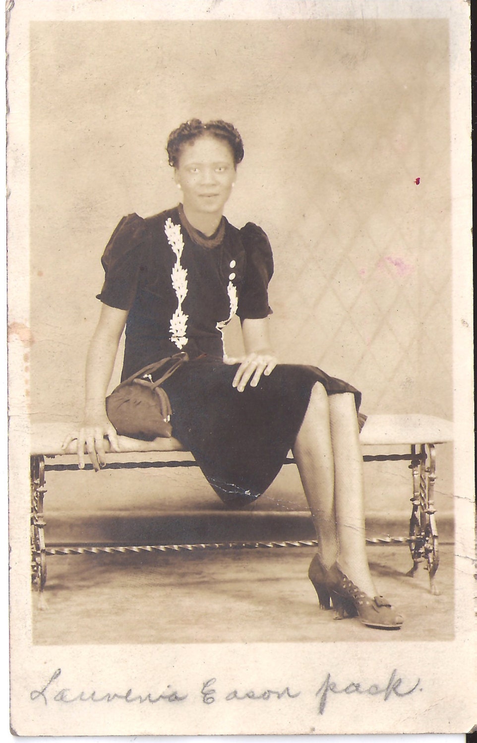 Vintage Photograph,Real Photo Postcard, Identified