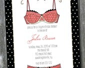 LINGERIE SHOWER Bridal Shower Invitation / Bachelorette Party Invitation - diy Il_170x135