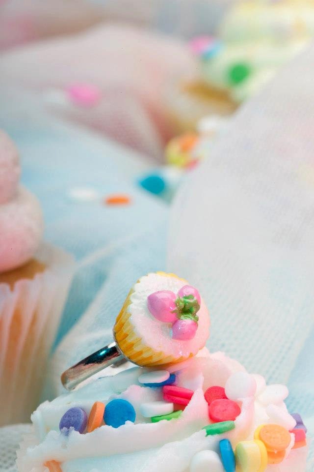Strawberry Cupcake Ring