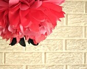 Birthday party decorations ... 1 multi color tissue paper pom pom - choose your colors // weddings // watermelon // picnic party Il_170x135