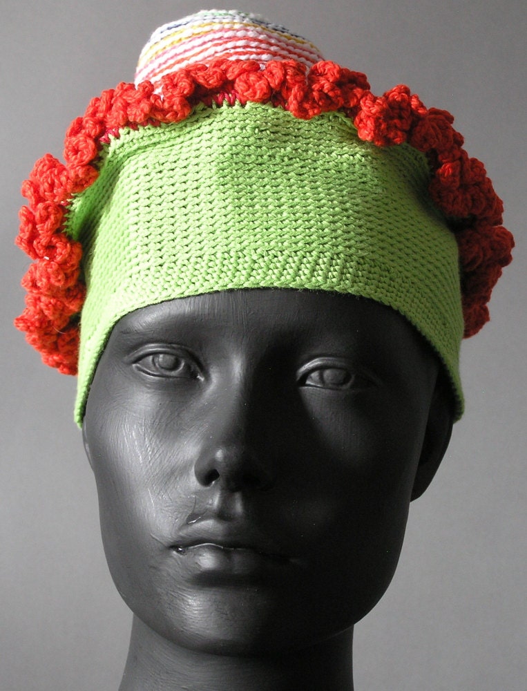 Springtime Funky Crochet Hat...