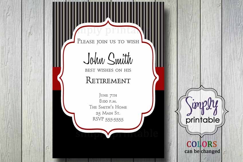 Retirement Invitation (Printable) Il_170x135