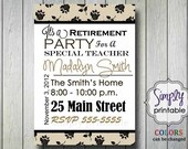Lace Retirement Party Invitation Il_170x135