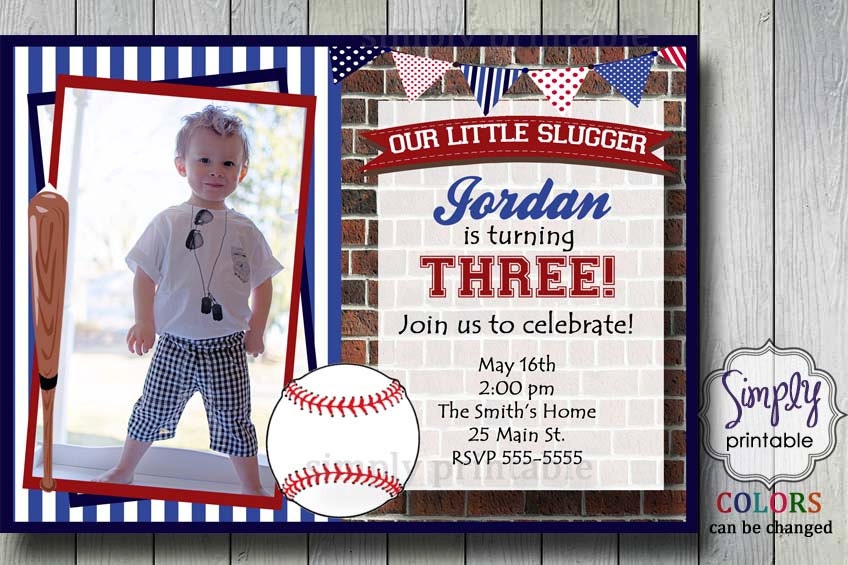 Baseball Invitation for Birthday Il_170x135