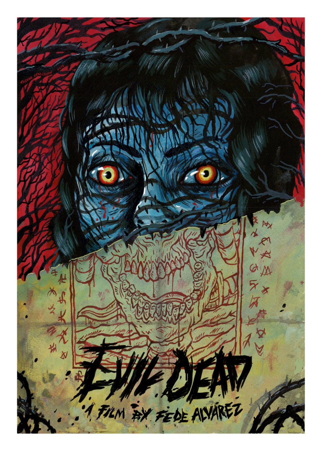 Evil Dead - Original Art Print