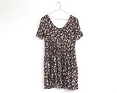 90s POP, floral BABYDOLL DRESS