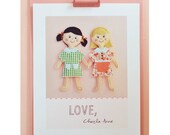 mini dolls pdf pattern/tutorial