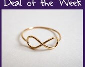 Infinity Ring 14k Gold-Filled Jewelry