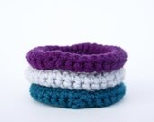 Victoria Crochet Bangle Set