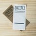 simple modern grocery list - PDF printable - hand lettering