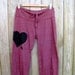 you're my favorite Heart Pants, Yoga Pants, Pajama Bottoms, Cropped Pants, S,M,L,XL