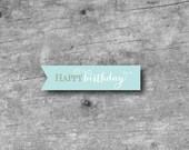 INSTANT DOWNLOAD Happy Birthday PRINTABLE Party Flags by Itsy Belle Il_170x135