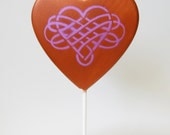3 Chocolate Lollipops: Celtic Love Knot Il_170x135