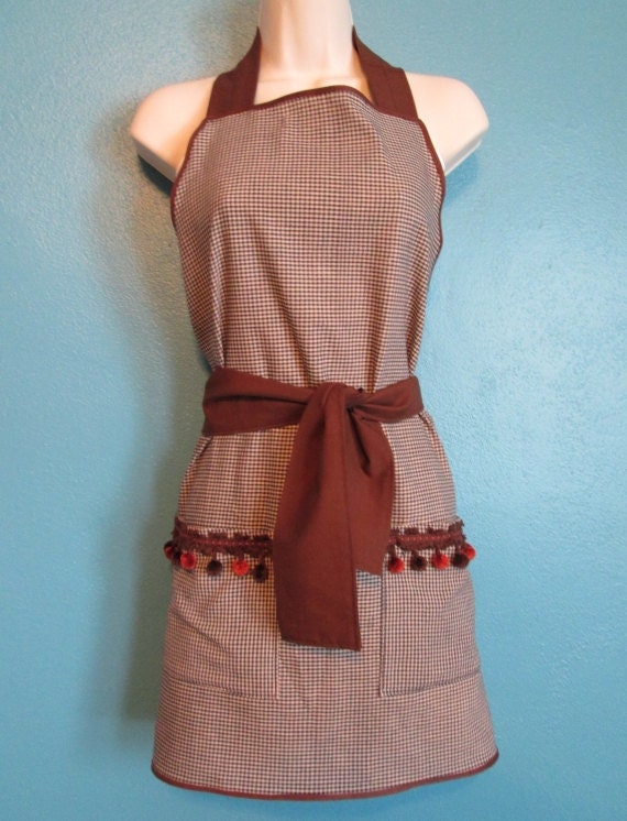 Practically Homespun BBQ Apron M