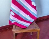 Instant Download - NEW PDF Crochet Pattern - Sweet Dreams Blanket - Text instructions and SYMBOL Chart instructions