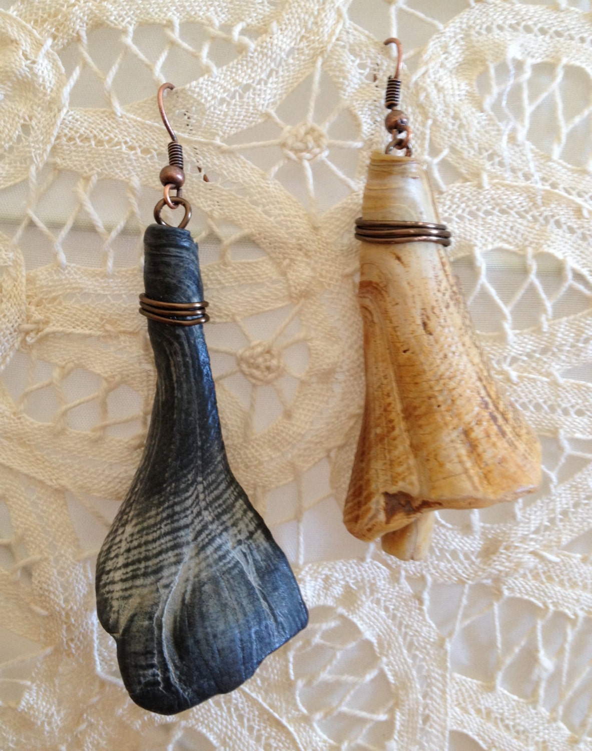 ConchShell MermaidTail Earrings
