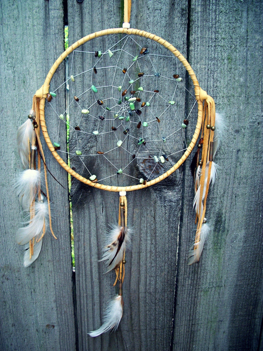 Dream Catcher Grass Turquoise and Tiger's Eye