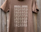 Ukulele Chords // Unisex Tee Shirt
