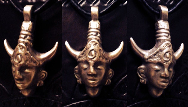 Real Bronze Handmade Supernatural Inspired Samulet Necklace READY TO SHIP