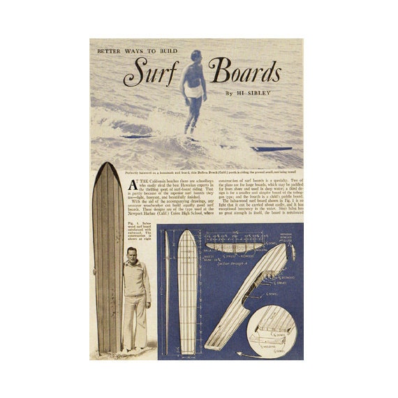 Original Vintage 1960's Build A Board FRIDGE MAGNET made from Sustainable Wood into a Magnet - "Liven up your fridge"