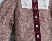Girl's 19th Century or Steampunk Dress & Pantaloons, size 7 to 9 years old, Ready To Ship