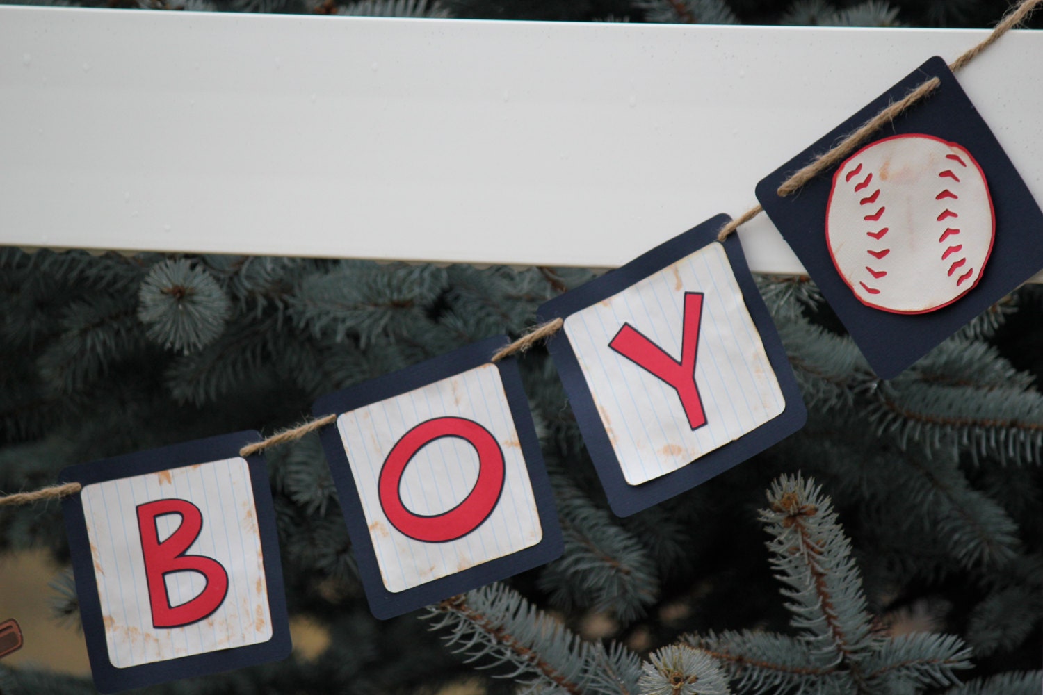 It's a Boy Baseball Baby Shower Banner
