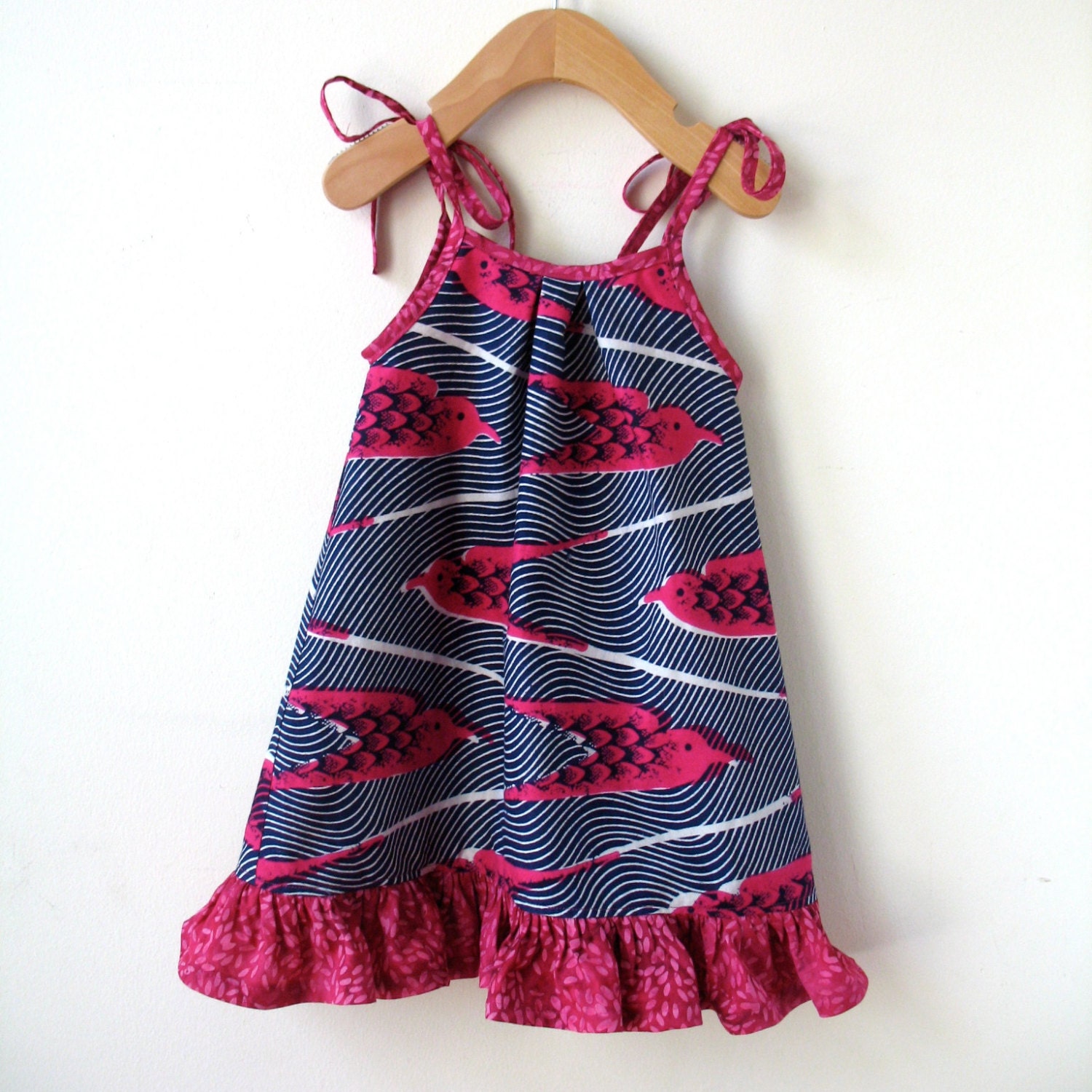 Size 12 Month African Wax Print Sundress