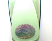 DIY gift tag punch - craft punch 5L - making gift tags - 2.35inX3.5in - 6cmX9cm - scalloped oval - ready to ship