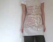 SALE / Unearth Cotton Bib Apron