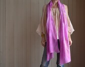 Fuchsia Cotton Gauze Buddha Scarf