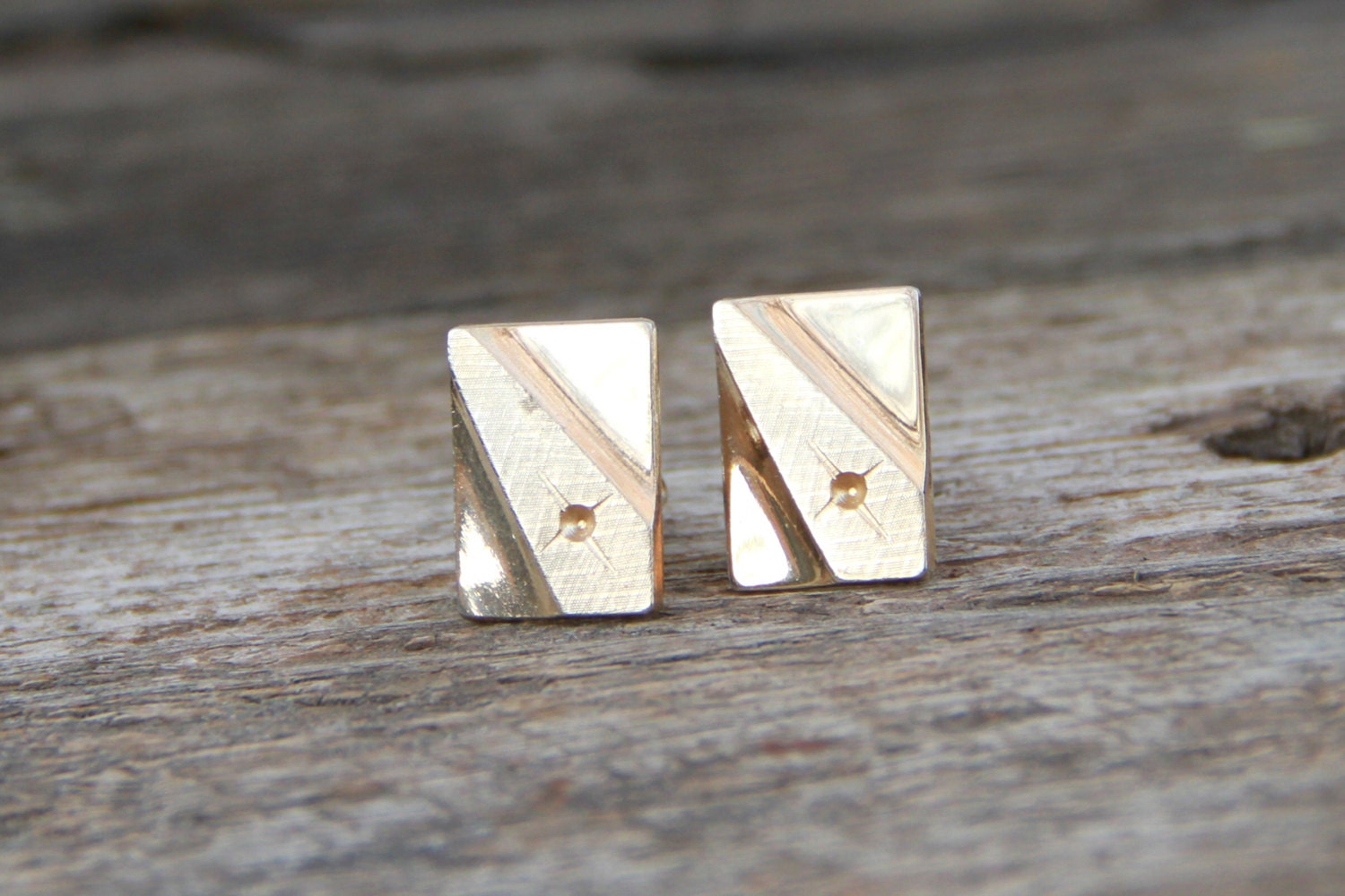 Mens's Vintage Gold Cuff links