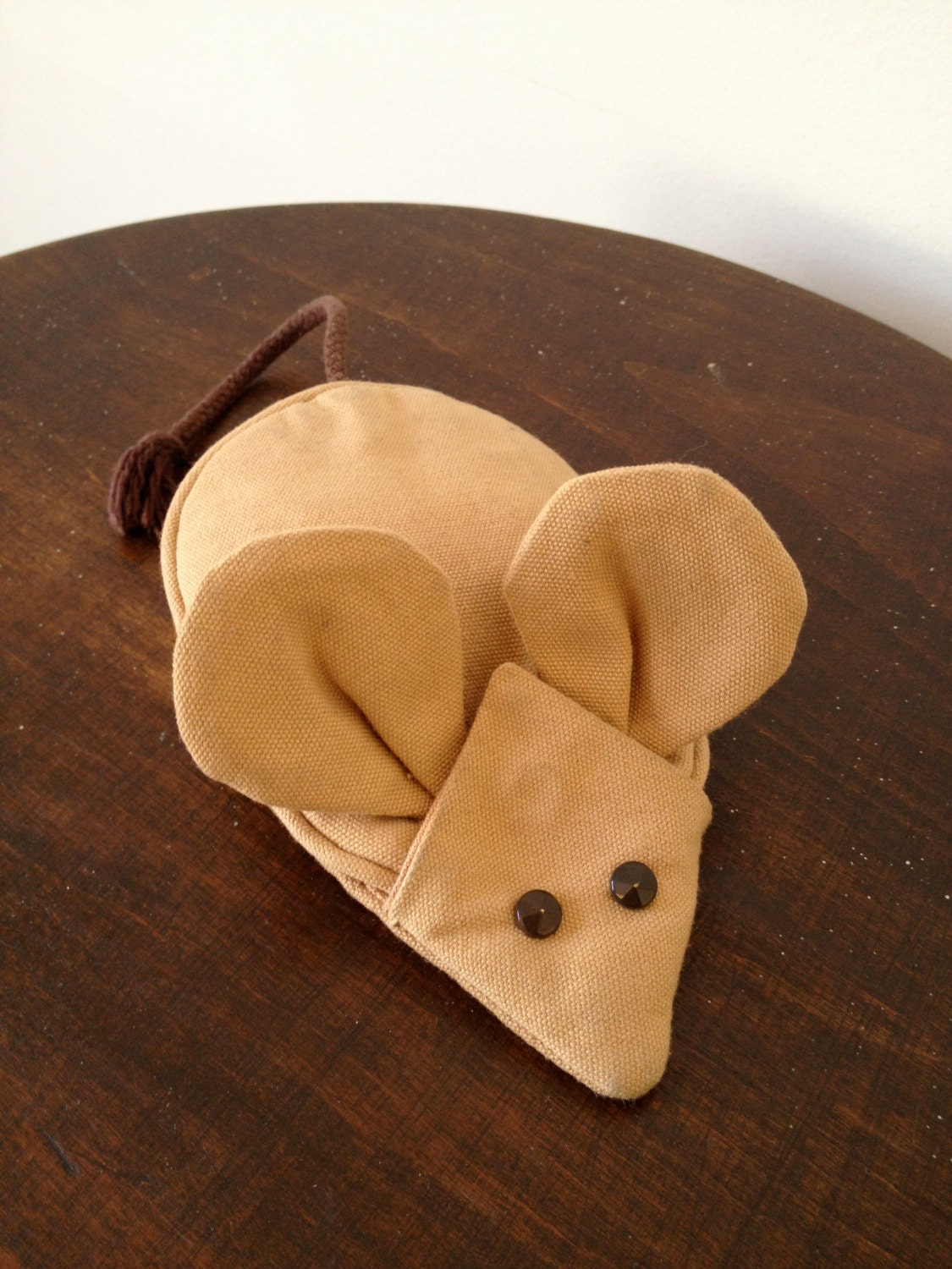 vintage 70s sweet lil mouse change purse