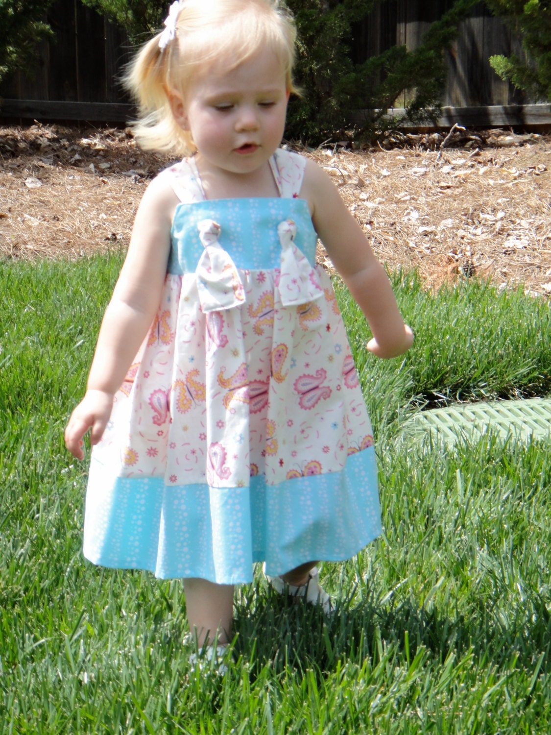 baby dress baby girls dress childrens clothes girls dress baby clothes knot dress
