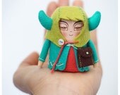 Felt art doll Nunky