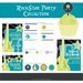 Rockstar Birthday Printable  Invitation and Party Set, "Rock & Roll" Collection