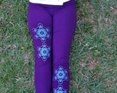 METATRONS CUBE Sacred Geometry Leggings