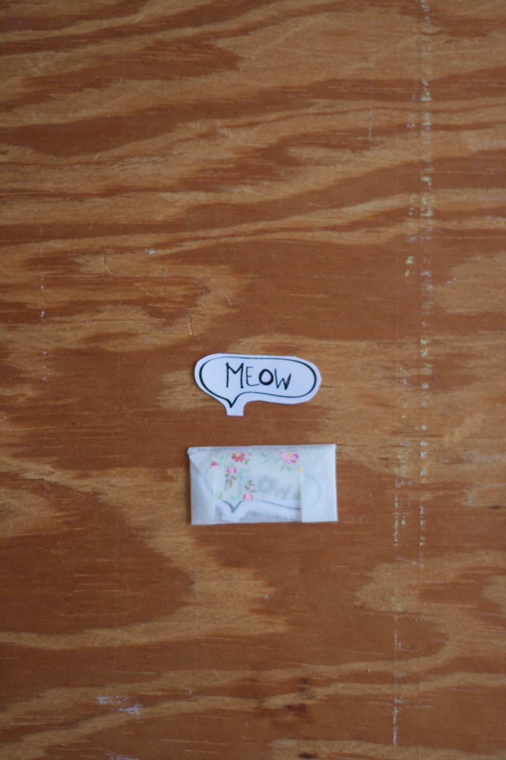 Meow Kitty Cat Stickers // Scrap Book, Stationary, Children's Play, Snail mail