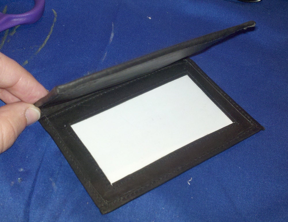 Psychic Paper with inserts - Doctor Who Cosplay Prop/Leather ID Wallet