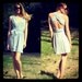 Cocktail Infinity Dress in "Baby Blue & White Stripe Cabana" Jersey by VINTAGE ORIGIN
