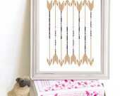 Though Very Humble : One Little, Two Little, More Little Arrows Print