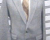 mens 60s classy subtle pinstripe Milnburn tweed jacket 38r 40r    b90
