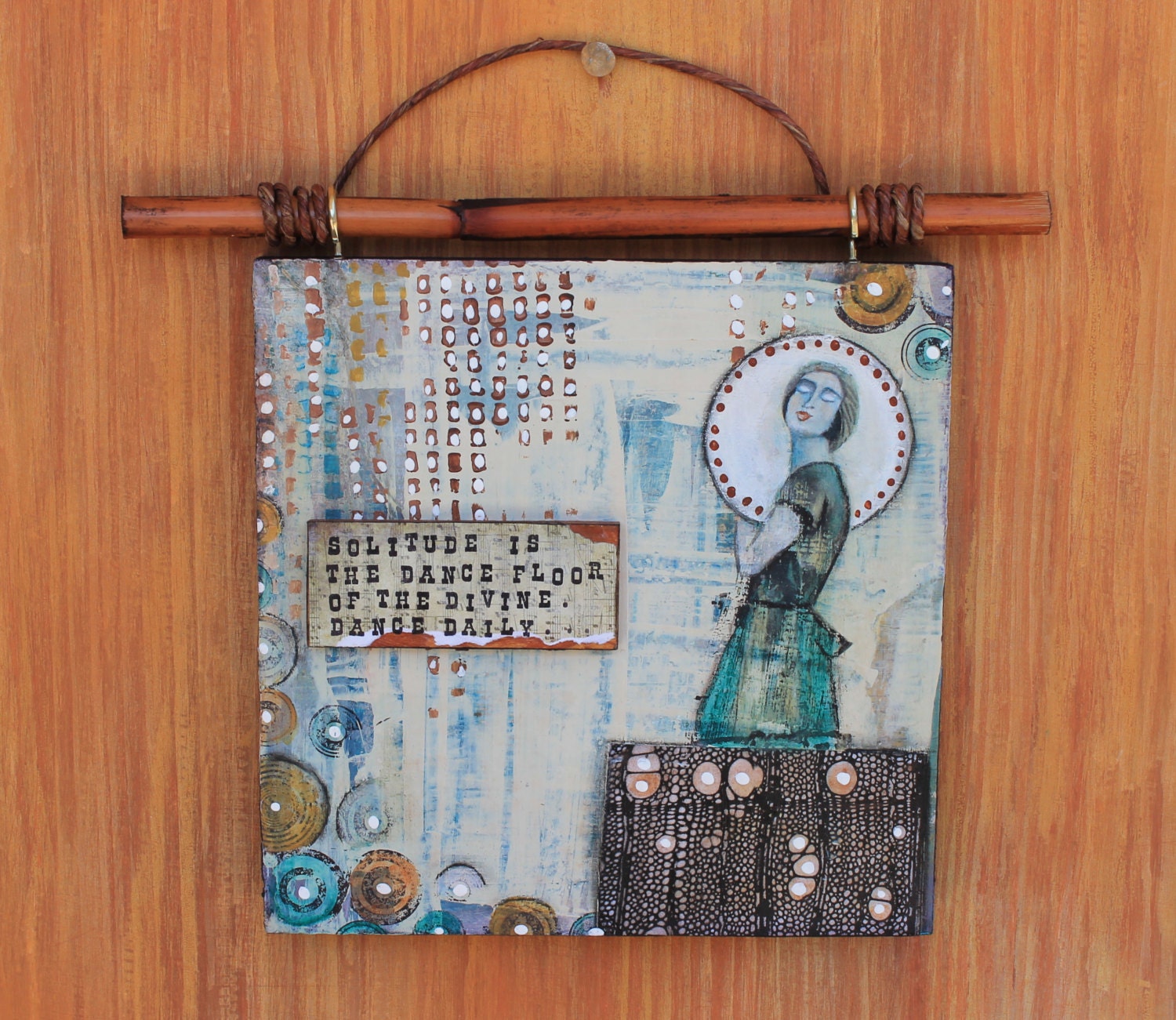 Art on Wood/ Dance Floor of the Divine