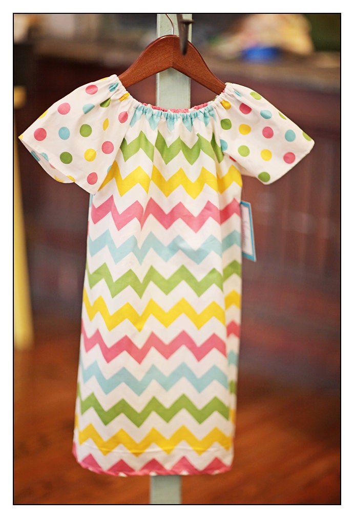 Spring Easter Chevron pasant dress baby toddler girl children From Mudan 12m, 18m,  2t, 3t, 4t, 5t pastel chevron colors