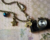 Moonlit bike ride - a camera necklace