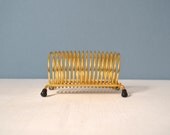 Vintage Footed Wire Paper Organizer