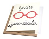 You're Spec-tacular Illustrated Card