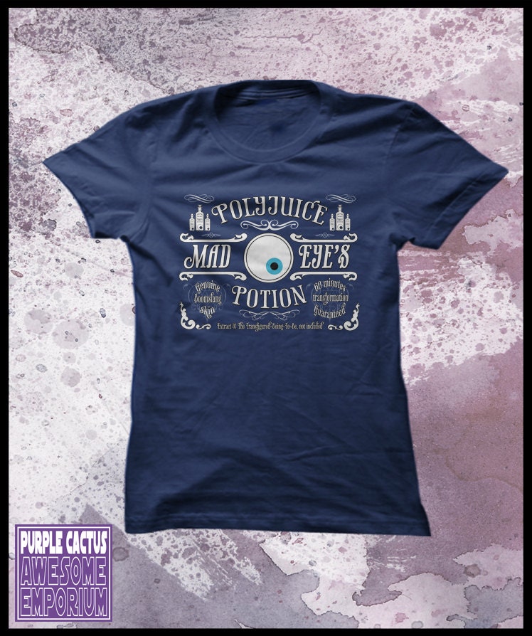 Harry Potter tshirt "Mad eye's polyjuice potion" Womens