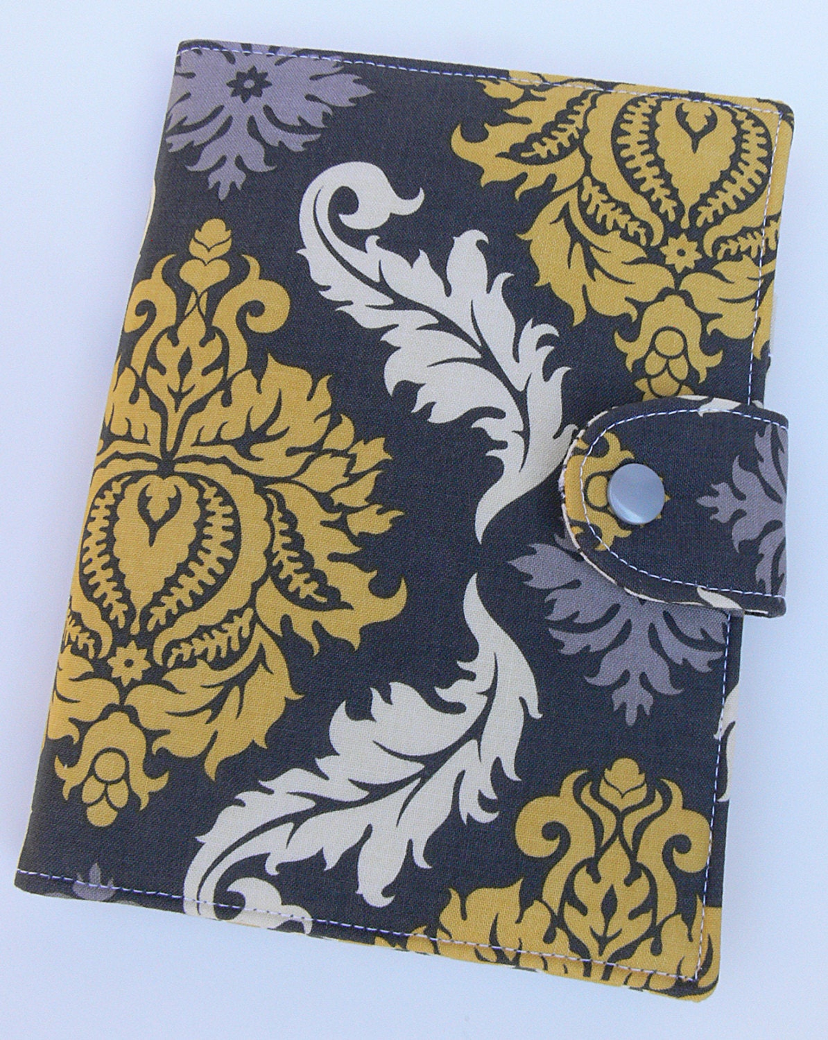 Standable Ipad Mini, Kindle, Kindle Paper white or touch, Nook cover, eReader Cover, Joel Dewberry Damask Granite ..Made to order