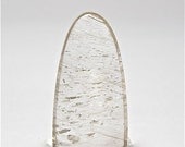 Golden Rutilated Quartz Wrapping Polished Stone Cabochon Talisman
